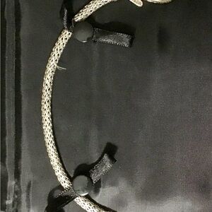 Elegant Italian Sterling Silver Multi-Row Link Bracelet 7.25”